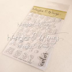 Clear Stamps - Konturalfabet
