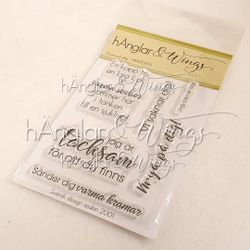 Clear Stamps - Krya på dig  A7