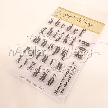 Clear Stamps - Alfabet Gemener