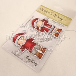RETIRED - Clear Stamps - Kramtomtar / Santa Hugs