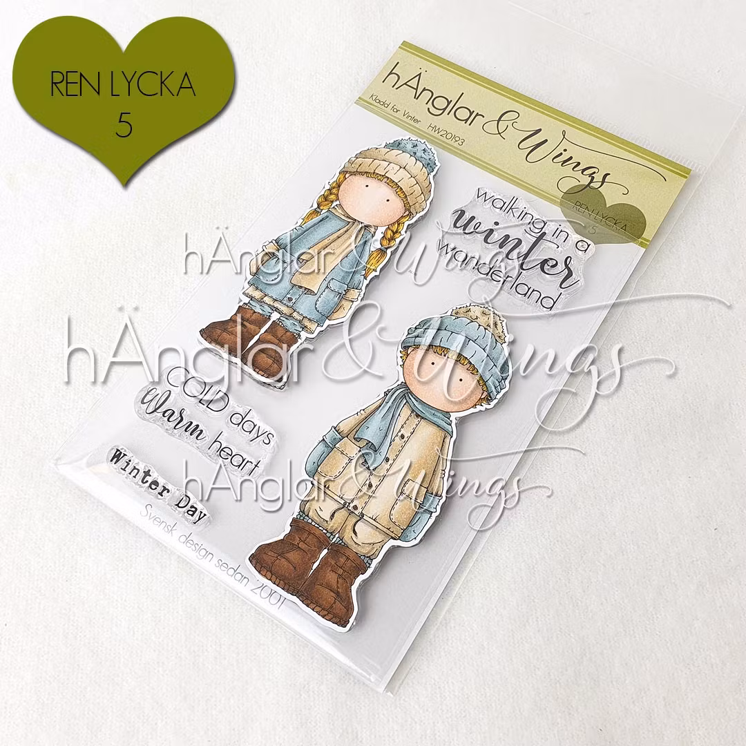 Clear Stamps - Klädd för Vinter / Dressed for Winter