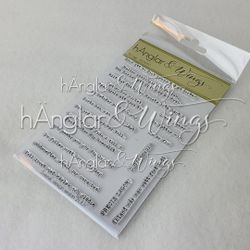 Clear Stamps - Fint Sagt