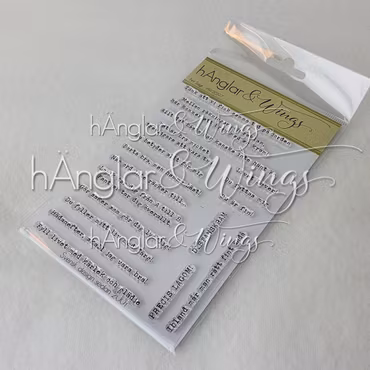 Clear Stamps - Fint Sagt / Nice Said