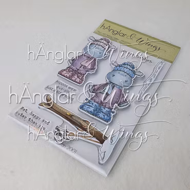 Clear Stamps - Harry och Hedvig i fjällen