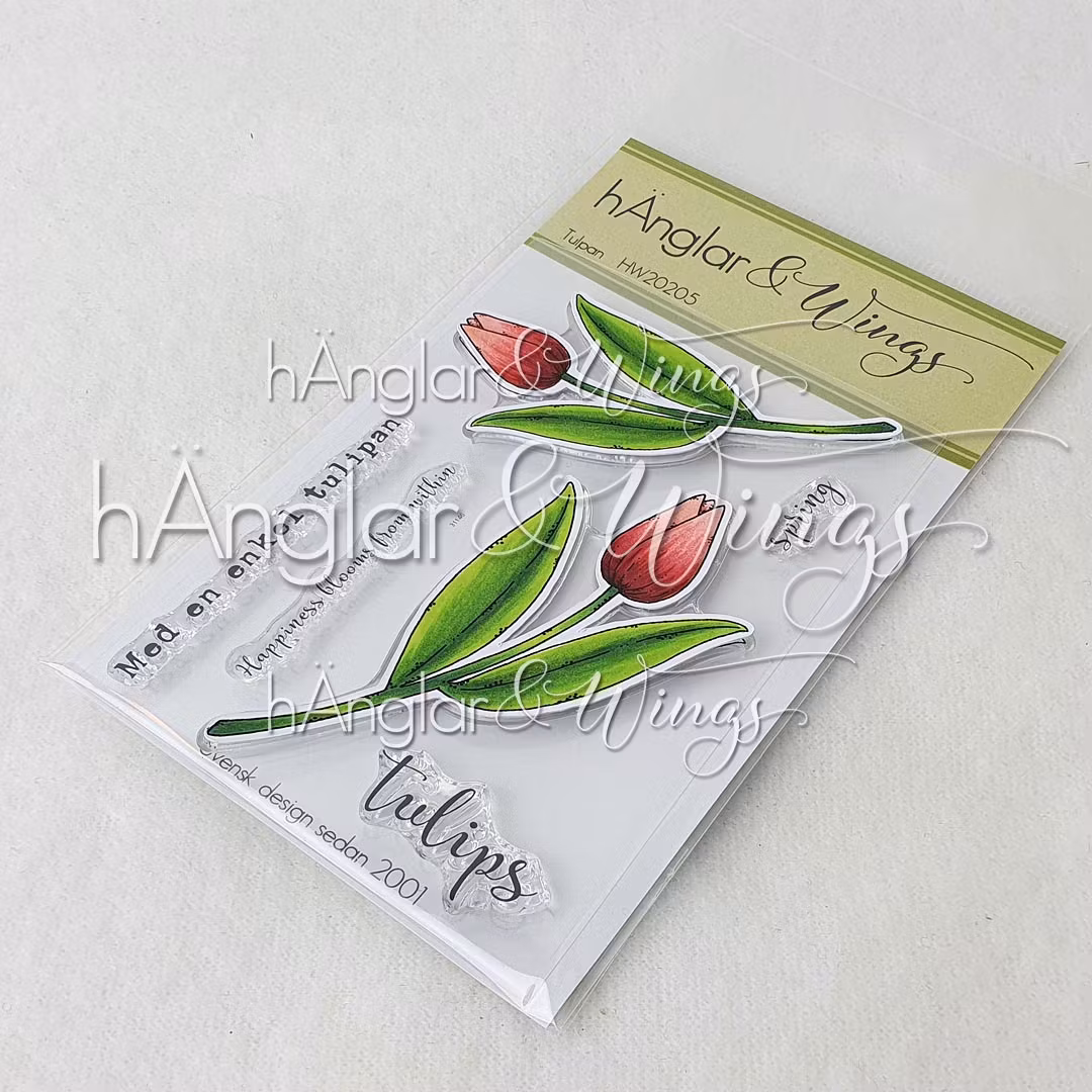 RETIRED - Clear Stamps - Tulpan / Tulips A7  (will be retired!)