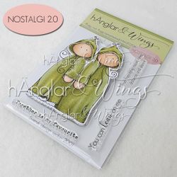 Clear Stamps - Rygg mot Rygg  A7