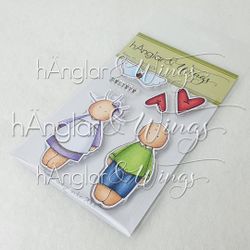 Clear Stamps - Retro #1  A7