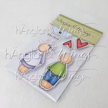 Clear Stamps - Retro #1  A7