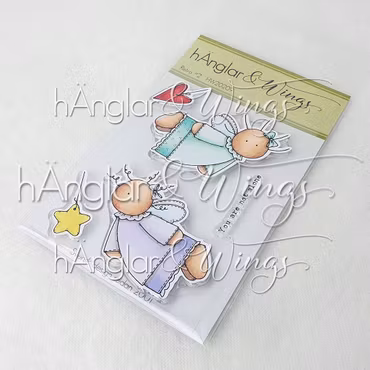 UTGÅTT - Clear Stamps - Retro #2  A7