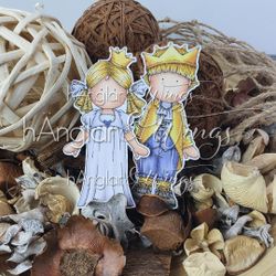 Clear Stamps - Prins och Prinsessa