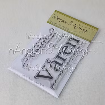 Clear Stamps - Stora Texter Vår / Big sentence Spring  A7