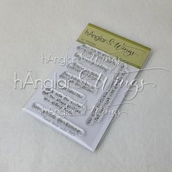 Clear Stamps - Tid / Time  A7