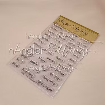 Clear Stamps - Planner