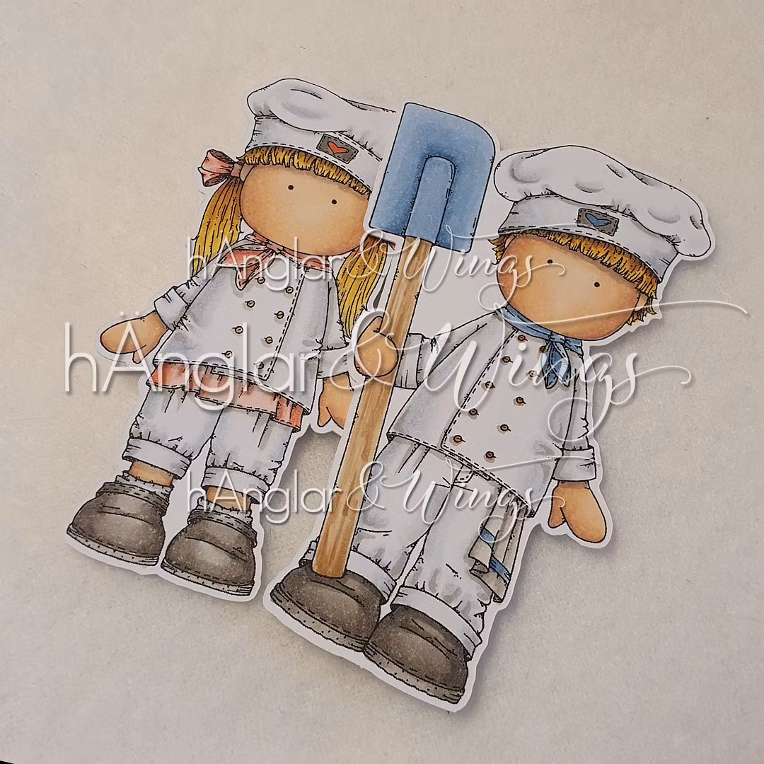 UTGÅTT - Clear Stamps - Bagare