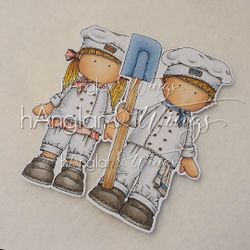UTGÅTT - Clear Stamps - Bagare