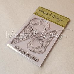RETIRED - Clear Stamps - Glass i stora lass / Loads of ice cream A7