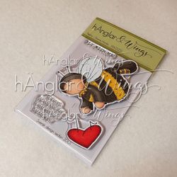 Clear Stamps - Retro Större Humla / Retro Larger Bumble Bee A7