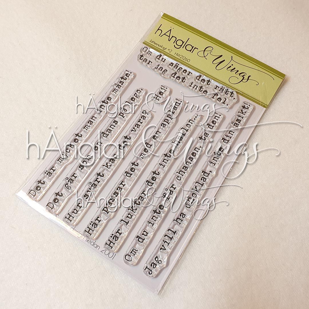 Clear Stamps - Jättesnorkigt #2 / Big Snarky #2