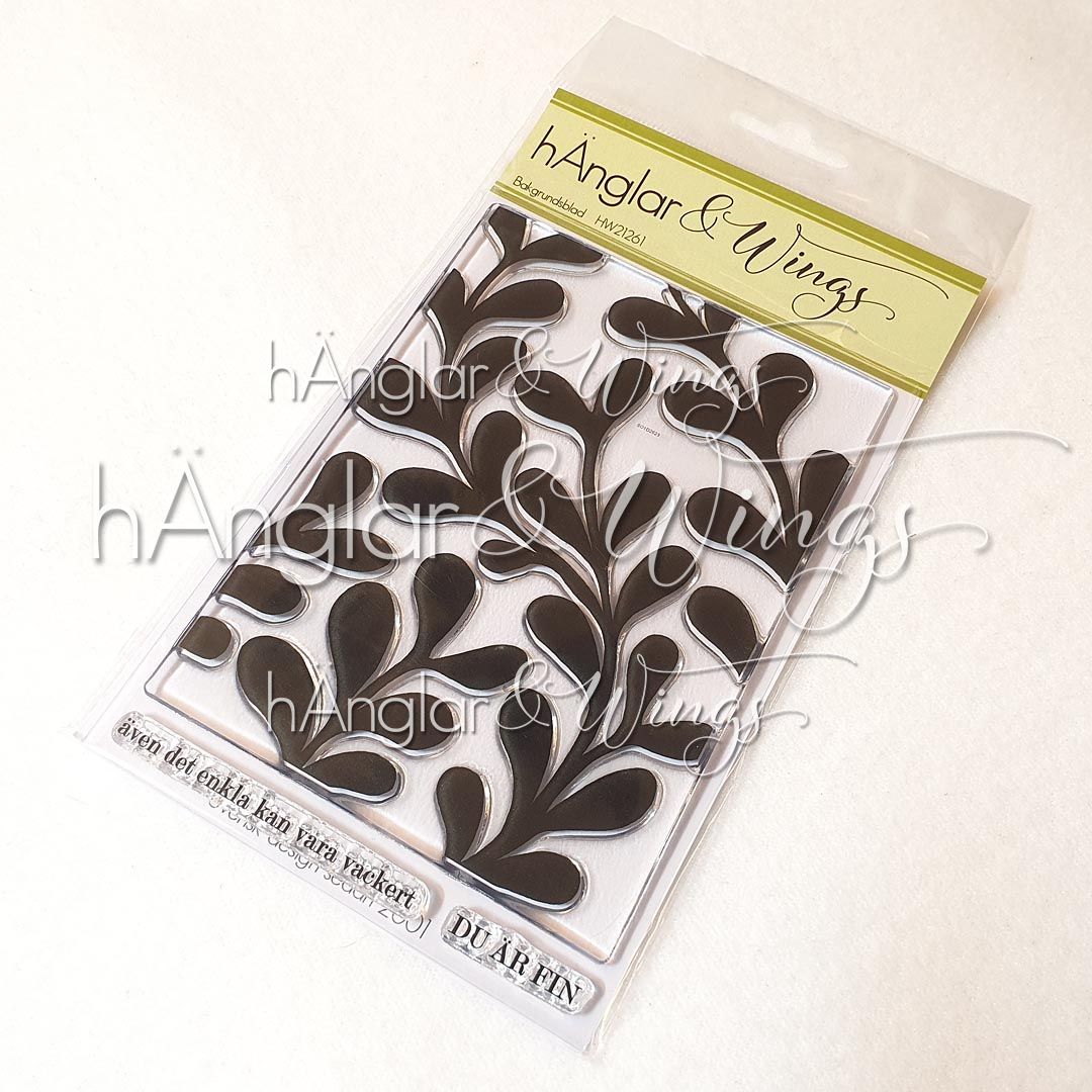 Clear Stamps - Bakgrundsblad / Background leaves