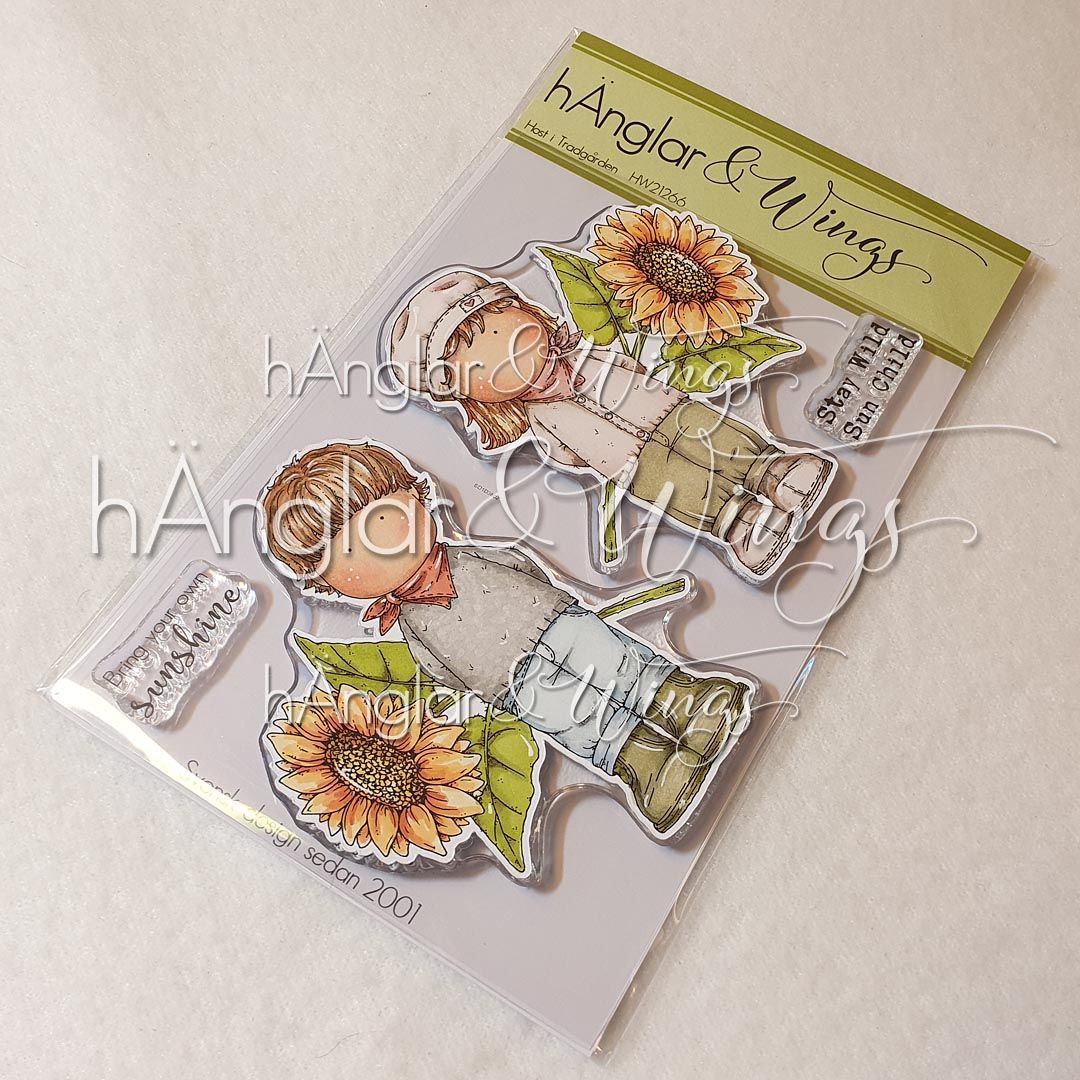 UTGÅTT - Clear Stamps - Höst i trädgården