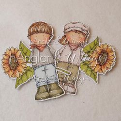 Clear Stamps - Höst i trädgården / Fall in the garden