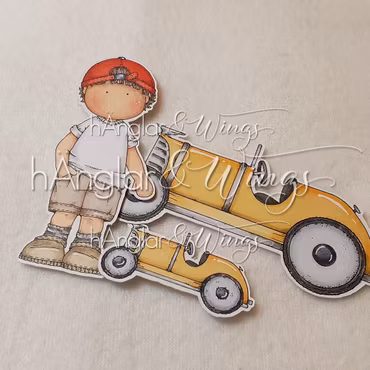 Clear Stamps - Not so hot Rod
