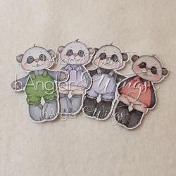 Clear Stamps - Minipandor A7