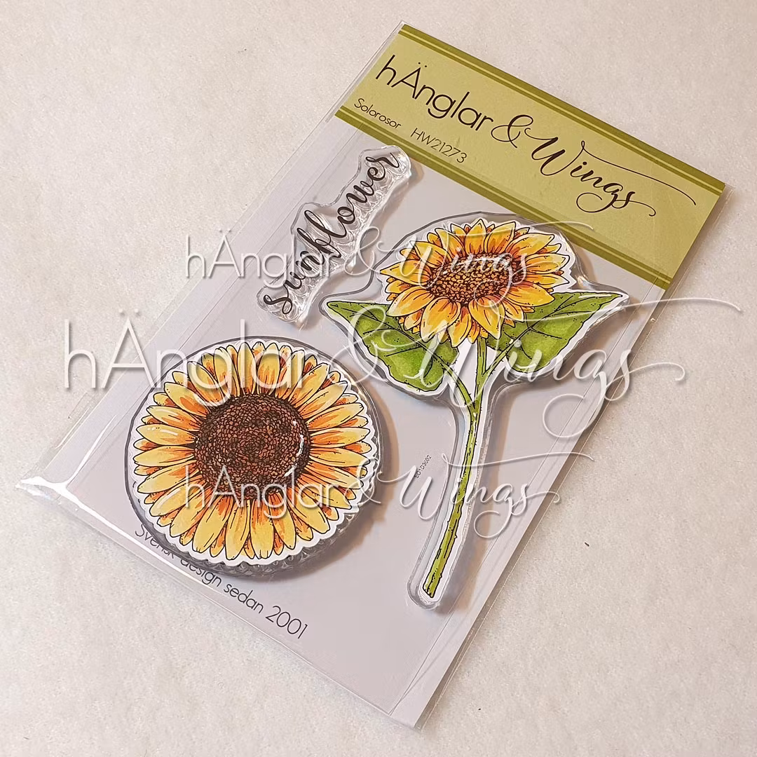 UTGÅTT - Clear Stamps - Solorosor A7
