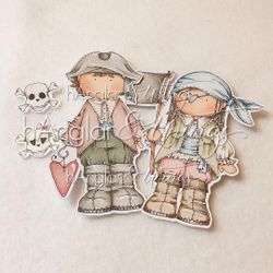 Clear Stamps - Pirater