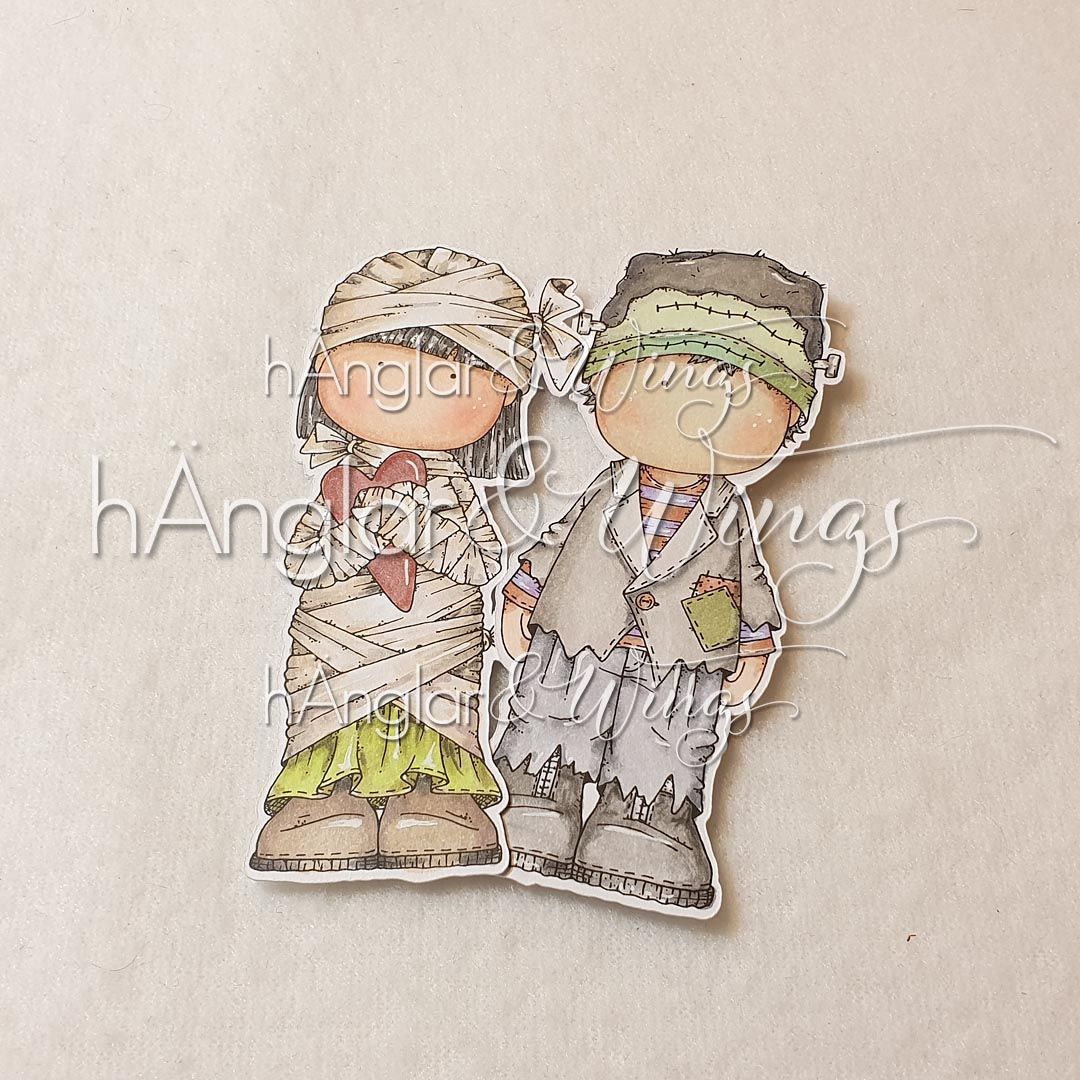 Clear Stamps - Mummy & Frank