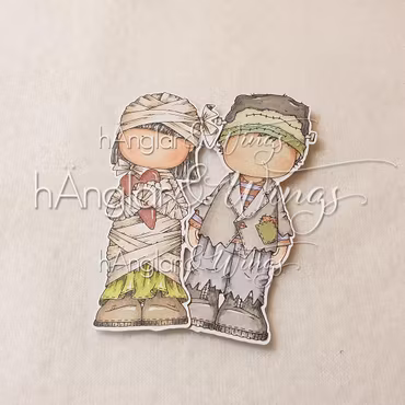 Clear Stamps - Mummy & Frank