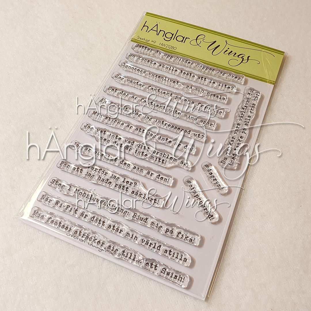 Clear Stamps - Snorkigt #9
