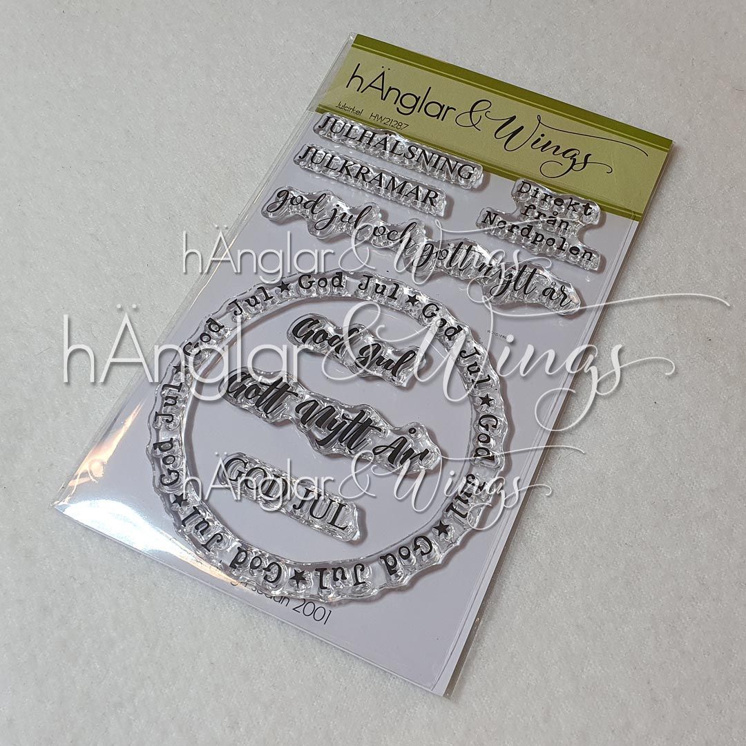 Clear Stamps - Julcirkel / Christmas circle