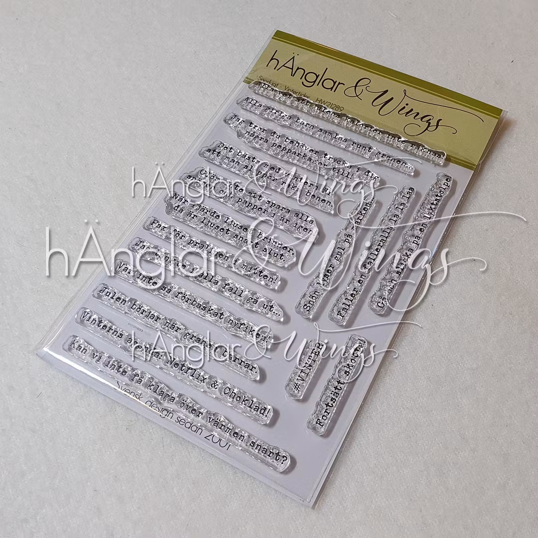 Clear Stamps - Snorkigt - Vintertider  (kommer utgå)