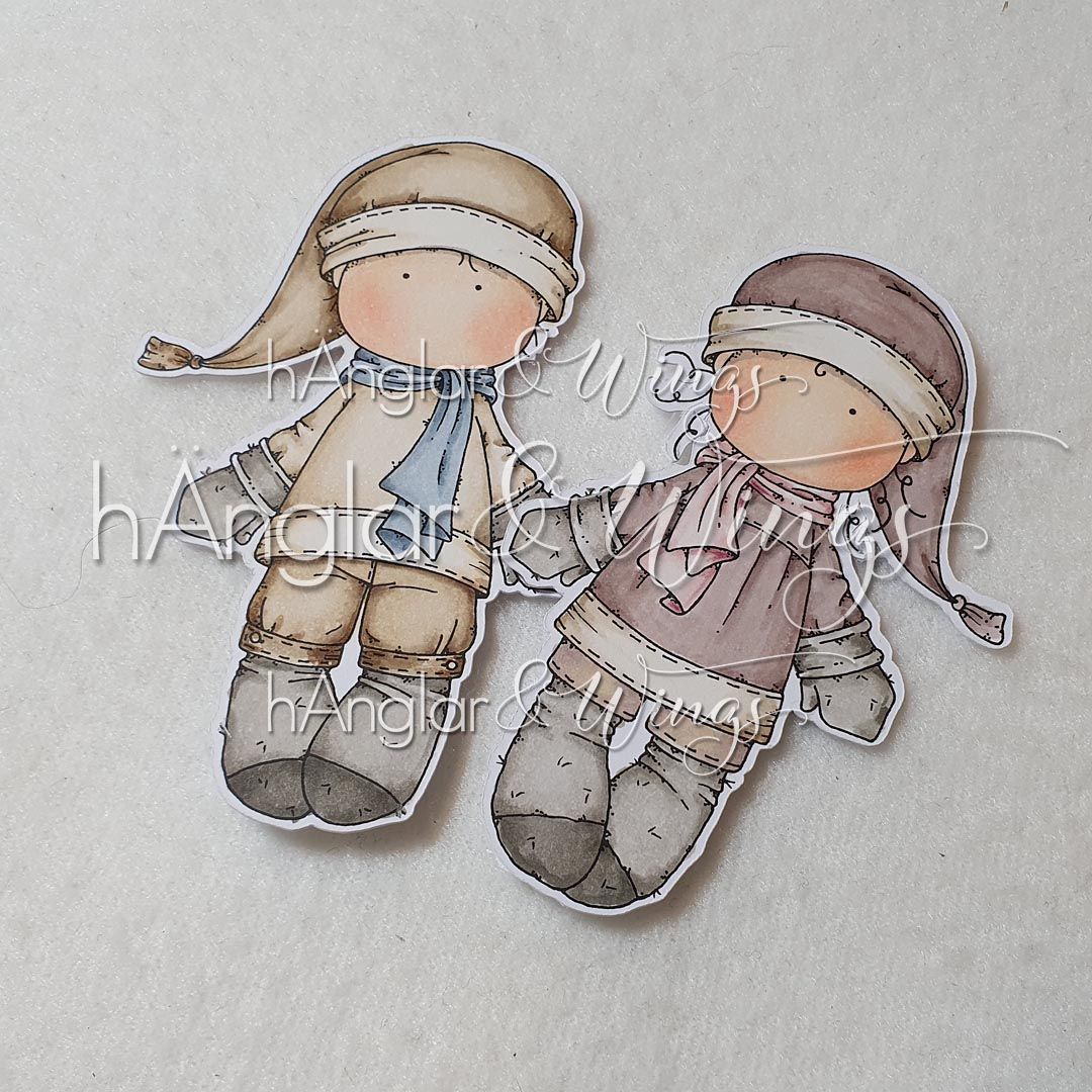 Clear Stamps - Tomtens Nissar / Santas Pixies
