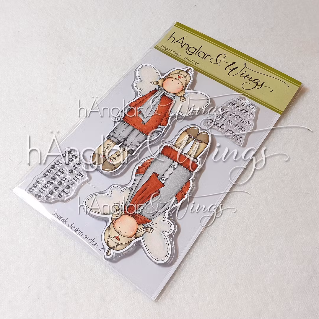 Clear Stamps - Långa hÄnglar / Long hAngels