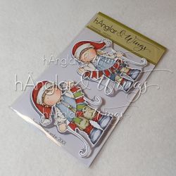 Clear Stamps - Girlandtomtar