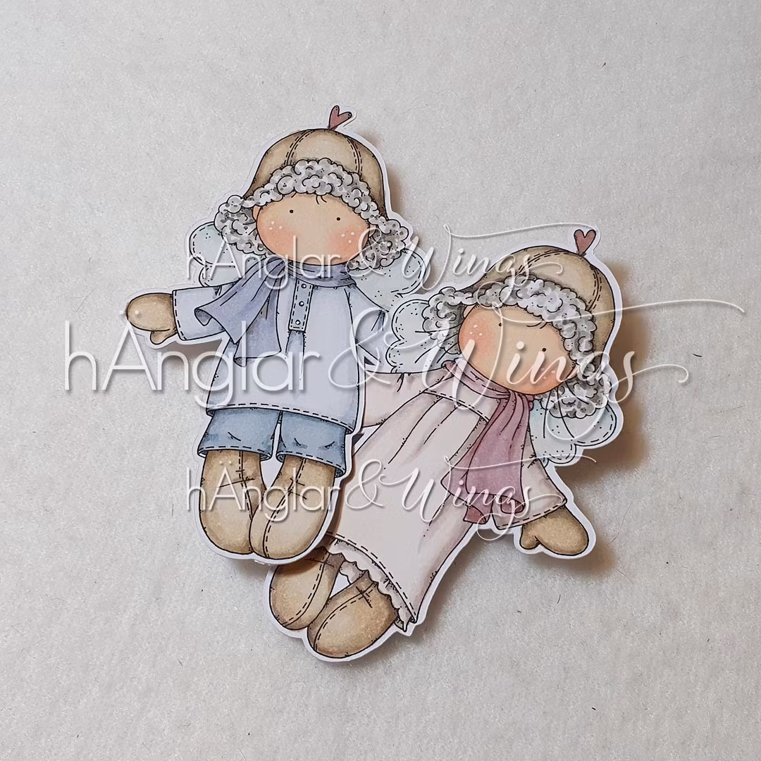 Clear Stamps - PälshÄnglar / Fur hAngels