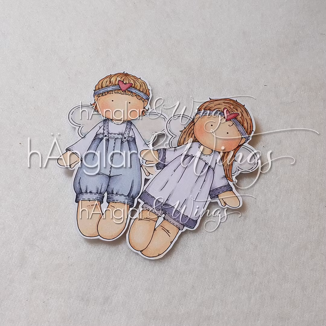 Clear Stamps - SkyddshÄnglar