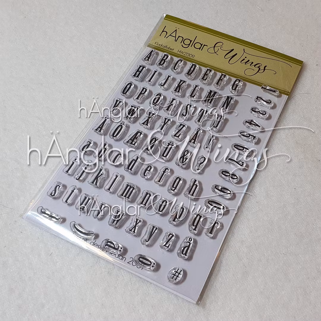 Clear Stamps - Klackalfabet