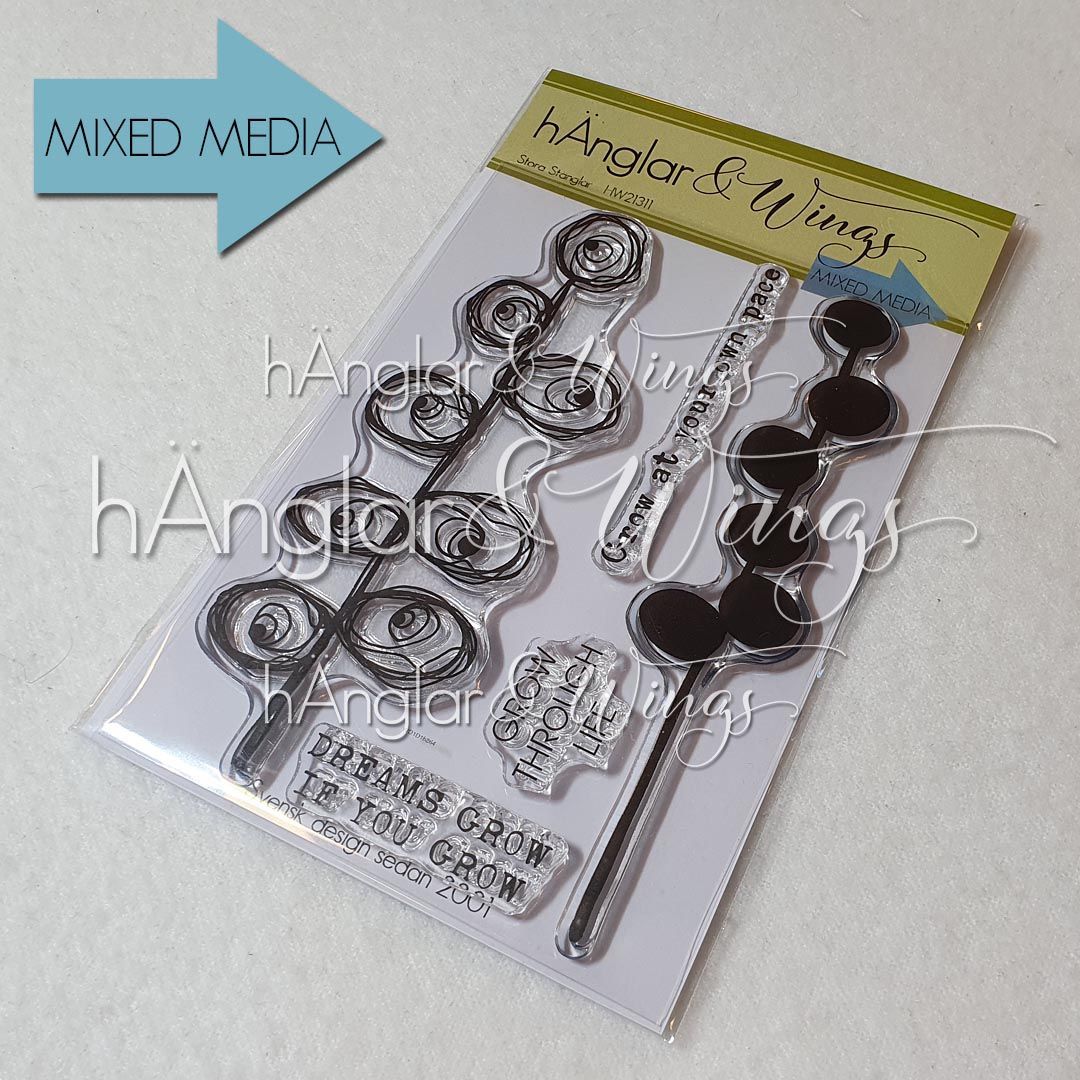 Clear Stamps - Stora Stänglar