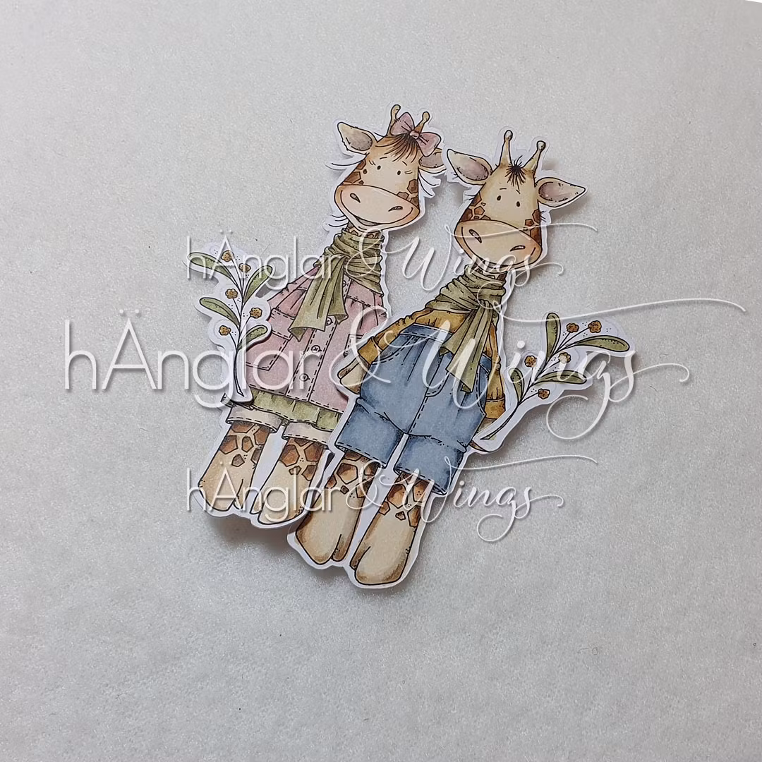 Clear Stamps - Giraffer / Giraffes