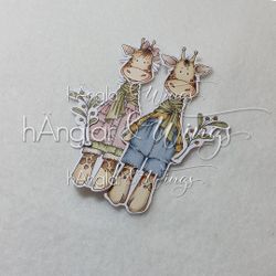 Clear Stamps - Giraffer