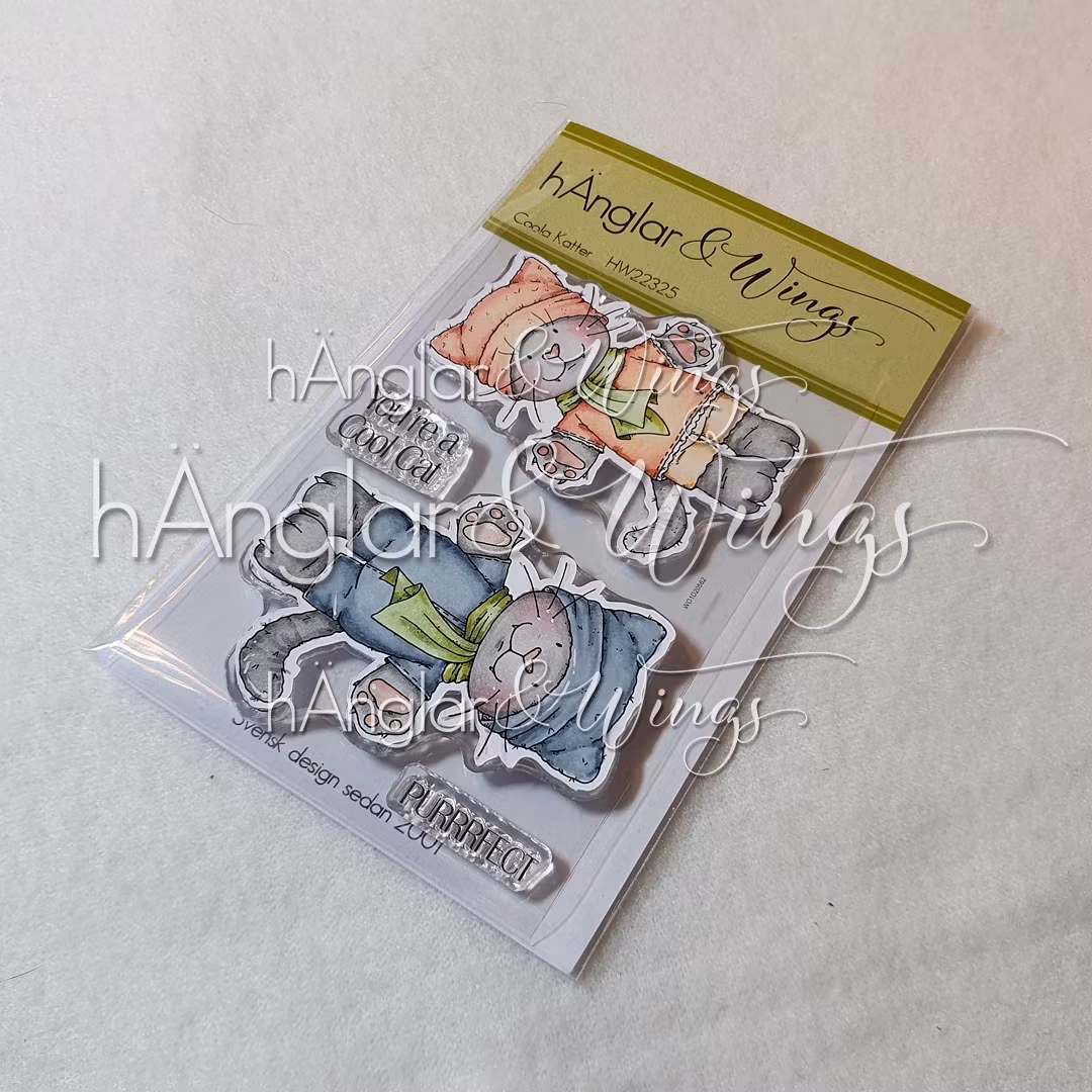 UTGÅTT - Clear Stamps - Coola Katter A7