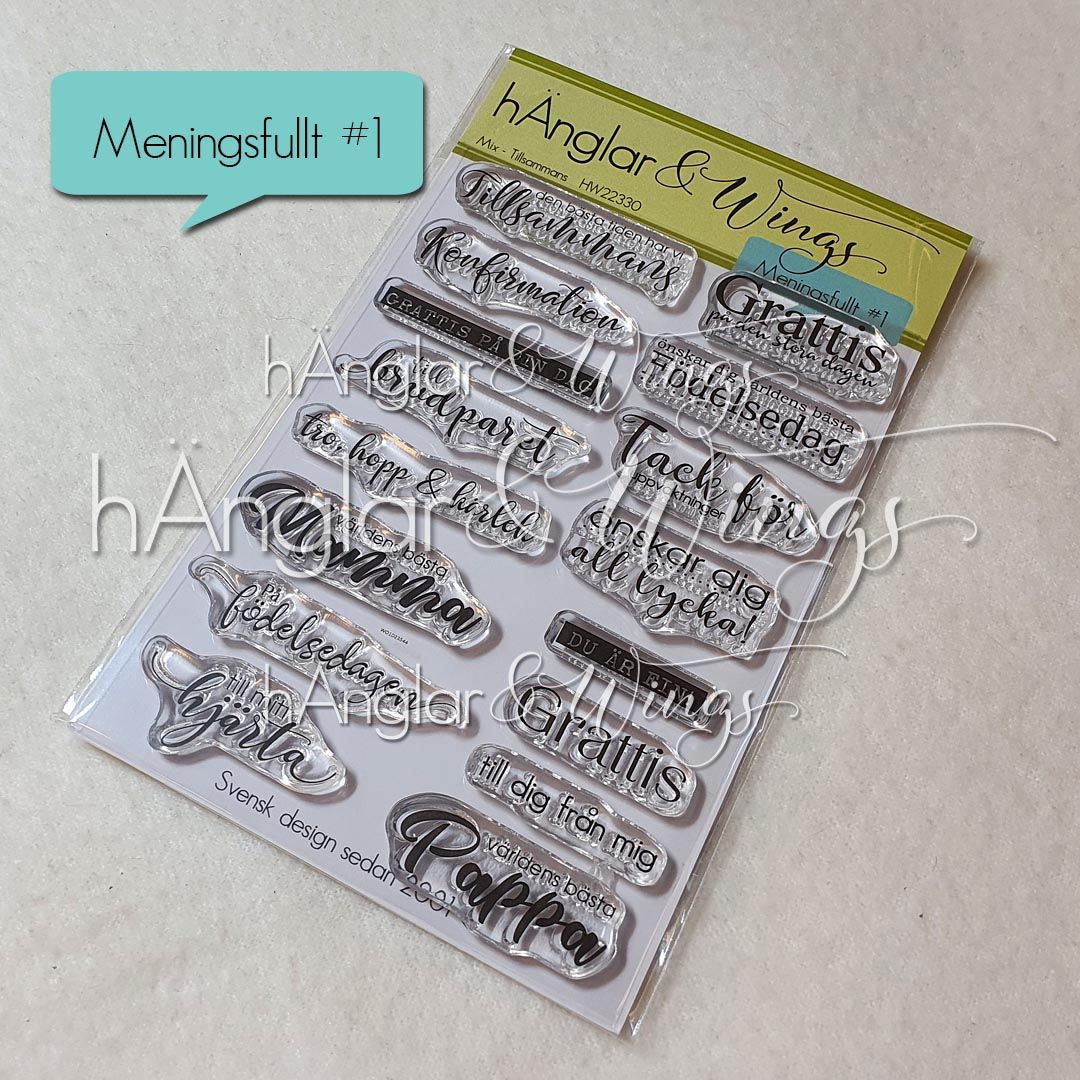 Clear Stamps - Mix - Tillsammans