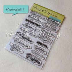 Clear Stamps - Mix - Tillsammans