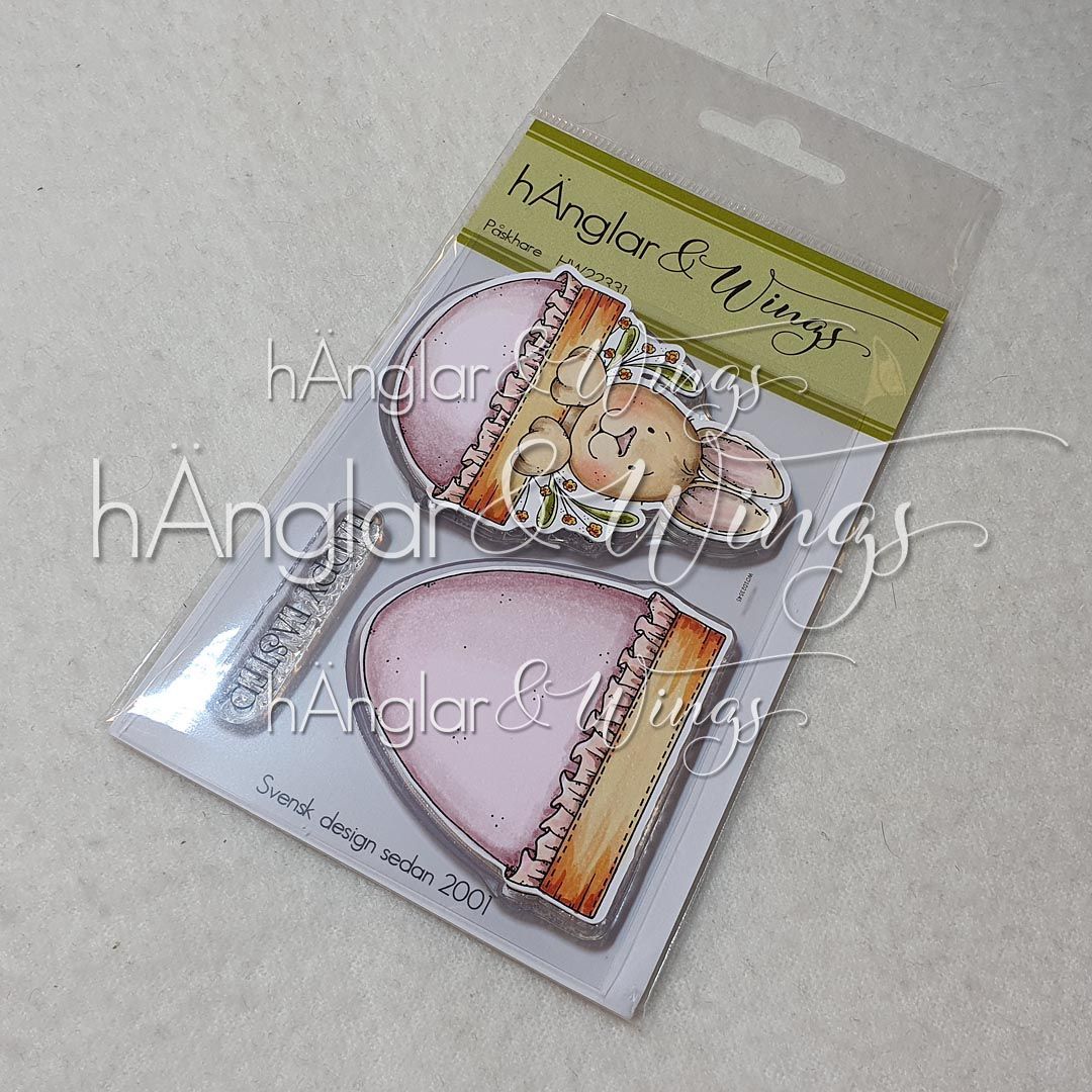 Clear Stamps - Påskhare A7