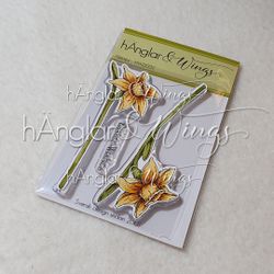 Clear Stamps - Påskliljor / Daffodils A7