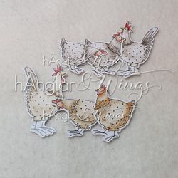 Clear Stamps - Fjäderfän / Poultry