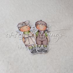 Clear Stamps - Vårkids A7